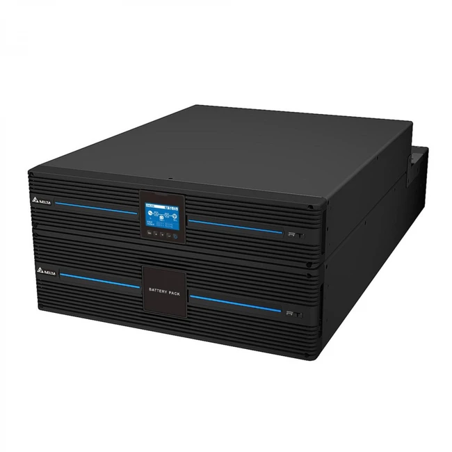 Источник бесперебойного питания Delta RT 5kVA S UPS502R2RT0B035 (Двойное преобразование (On-Line), C возможностью установки в стойку, 5000 ВА, 5000)