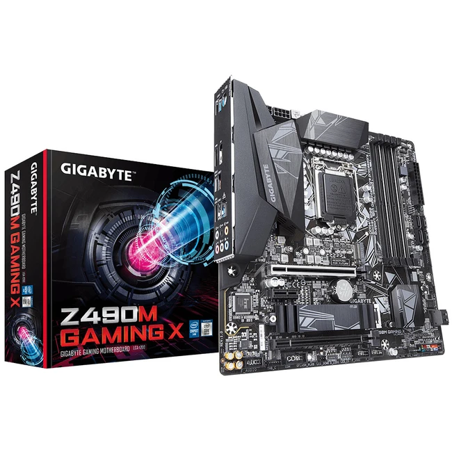 Материнская плата Gigabyte Z490M GAMING X Micro-ATX, LGA 1200
