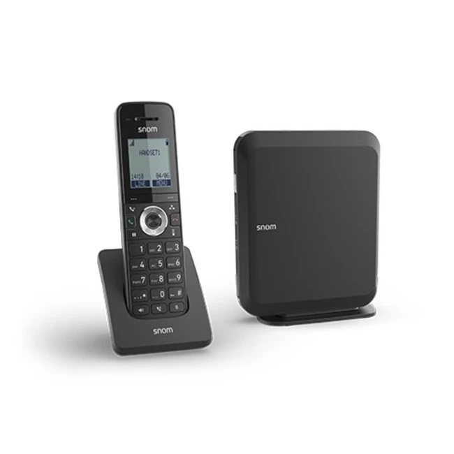 IP Телефон SNOM M215 SC DECT Комплект: Одностотовая базовая станция DECT M200SC + DECT трубка M15 SC 00004365