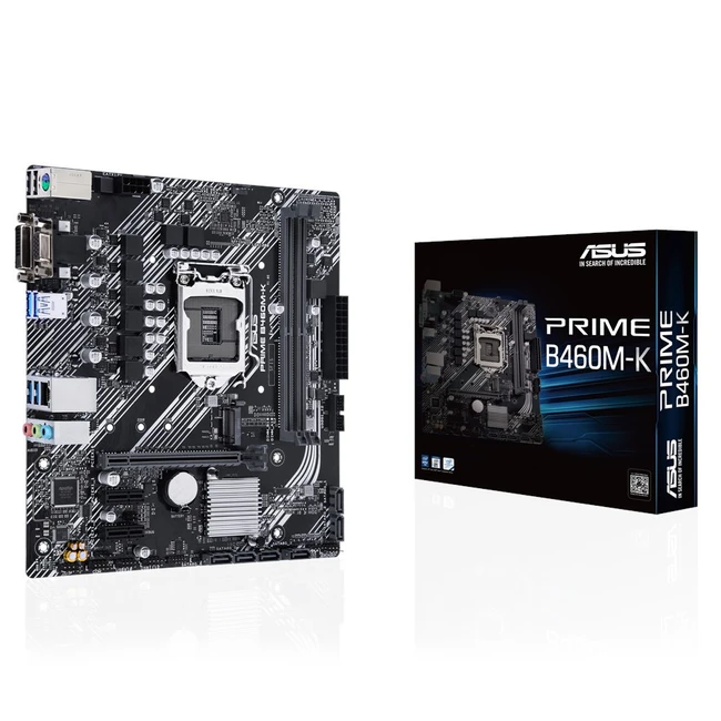 Материнская плата Asus PRIME B460M-K (Micro-ATX, LGA 1200)