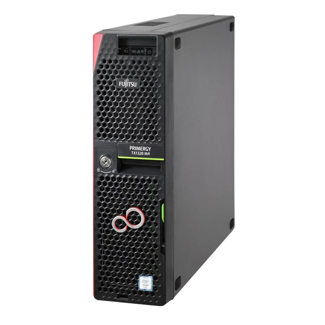 Сервер Fujitsu TX1320 M4/SFF/RED/XEON E-2124/16GB U 2666 VFY:T1324SC020IN (Tower, Xeon E-2124, 3300 МГц, 4, 8, 1 x 16 ГБ, SFF + LFF  2.5" + 3.5", 4)