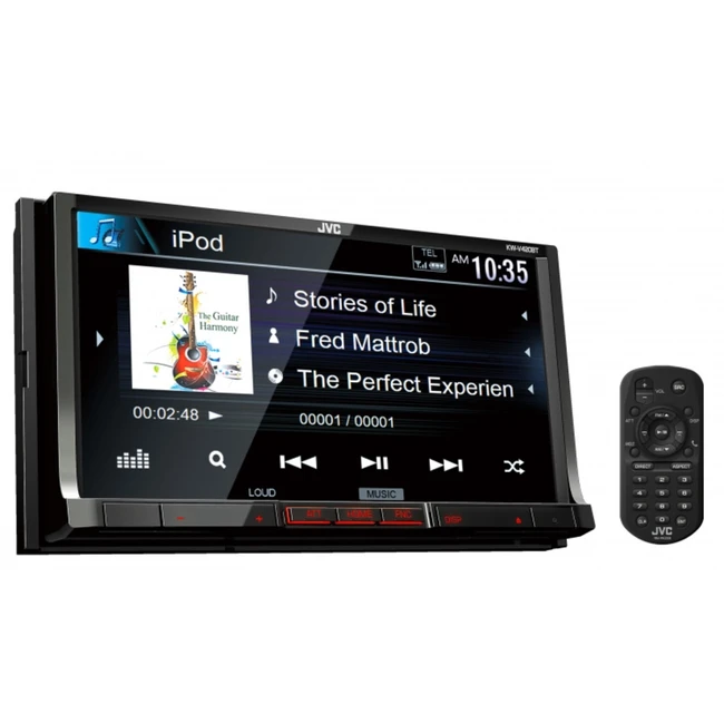 JVC Автомагнитола CD DVD KW-V420BT 2DIN 4x50Вт