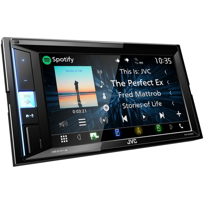 JVC Автомагнитола KW-M450BT 2DIN 4x50Вт