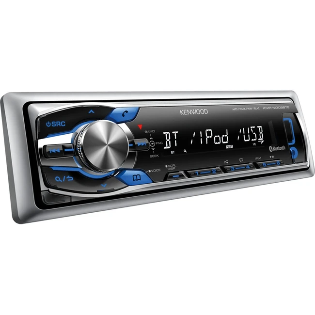 Kenwood Автомагнитола KMR-M308BTE 1DIN 4x50Вт