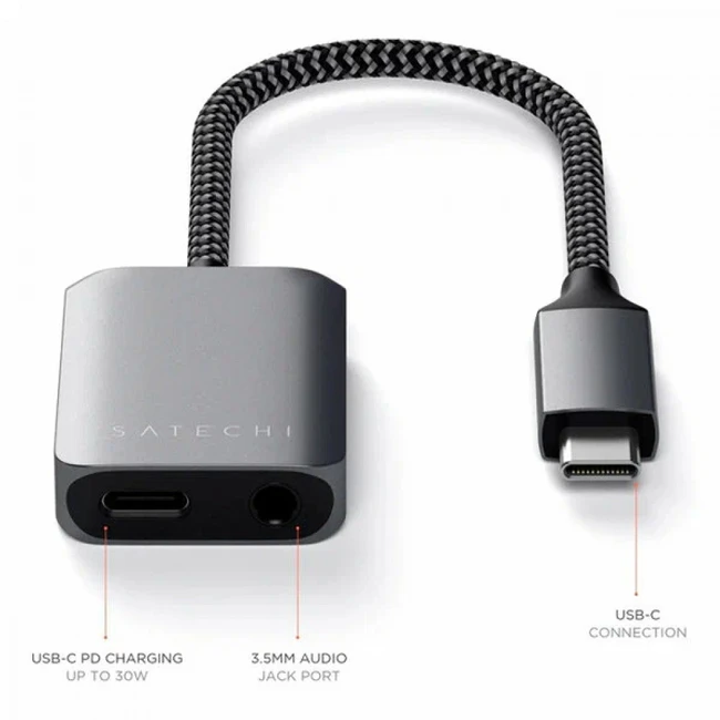 Кабель интерфейсный Satechi ST-UCATCM USB Type C - USB Type C