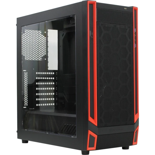 Корпус Silverstone SST-RL05BW-W  Black