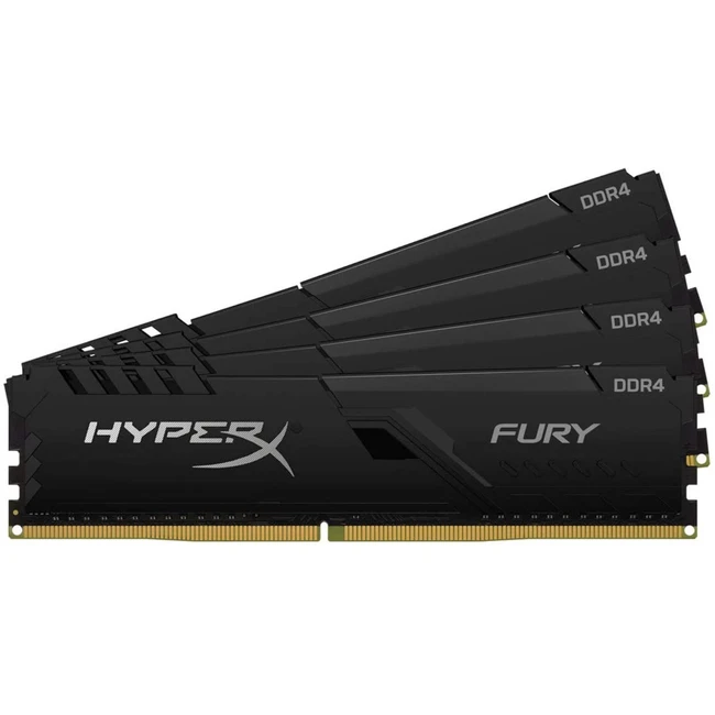 ОЗУ Kingston HyperX FURY DDR4 CL16  64 GB 3000 MHz DIMM HX430C16FB4K4/64 (DIMM, DDR4, 64 Гб (4 х 16 Гб), 3000 МГц)