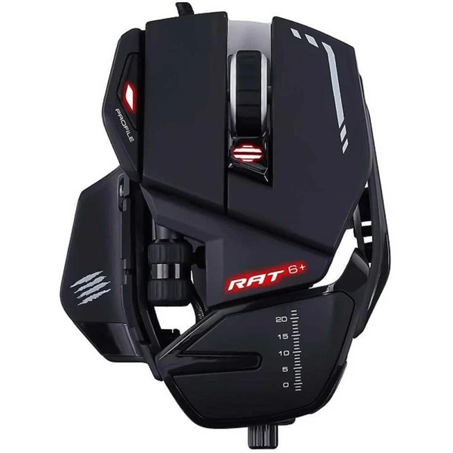 Мышь Mad Catz R.A.T. 6+ Black MR04DCINBL000-0 (Игровая, Проводная)