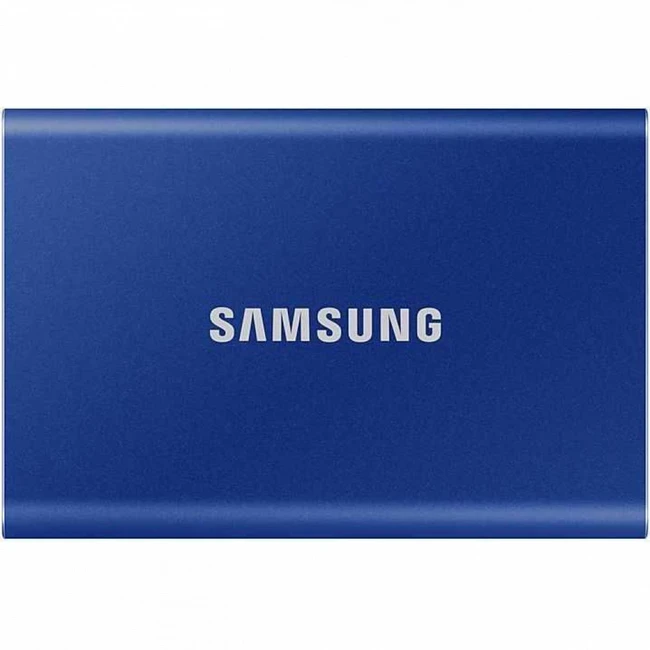 Внешний жесткий диск Samsung External SSD T7 Indigo Blue MU-PC500H/WW (500 ГБ)