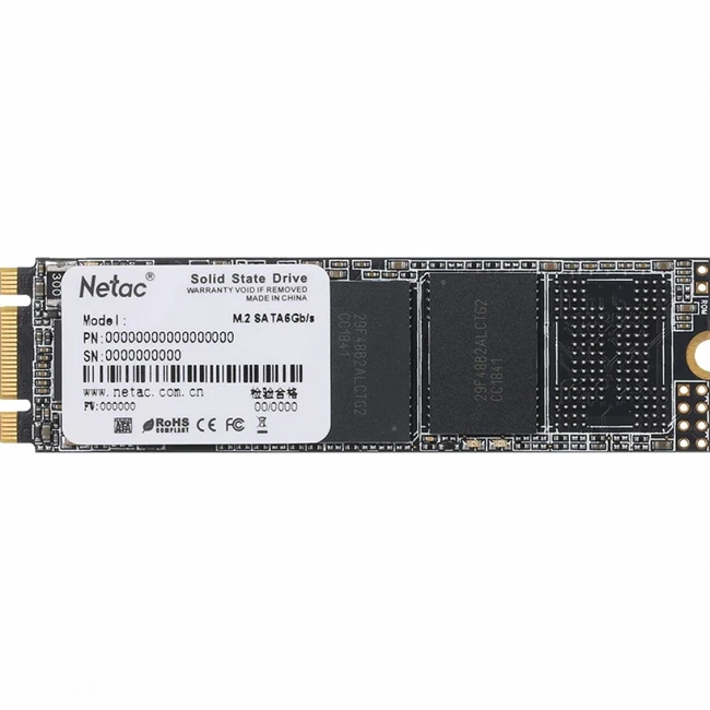 Жесткий диск Netac N535N Series NT01N535N-512G-N8X SSD (твердотельные), 512 ГБ, M.2, SATA