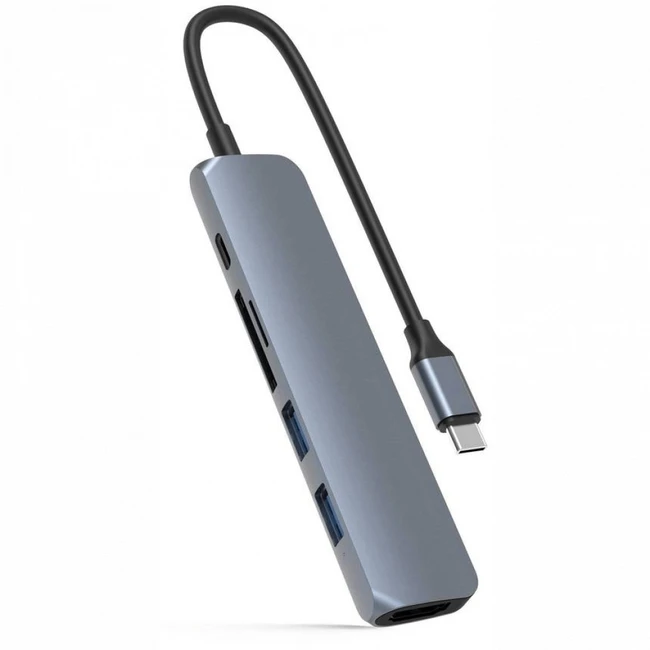HyperX HyperDrive BAR 6-in-1 USB-C Hub для iPad Pro HD22E-GRAY