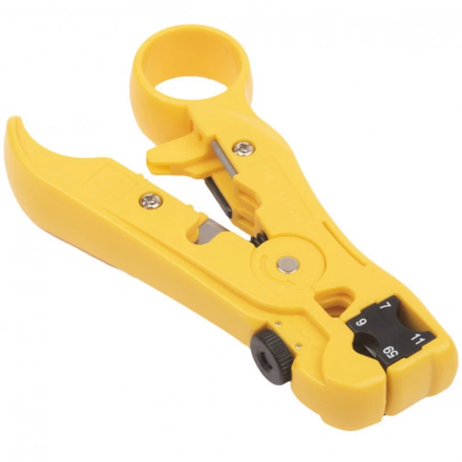 Инструмент для монтажа СКС Hyperline Универсальный инструмент для зачистки витой пары (UTP/STP) HT-352