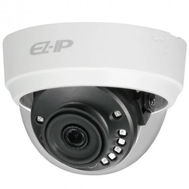 IP видеокамера EZ-IP EZ-IPC-D1B20P-0280B (Купольная, Внутренней установки, Проводная, 2.8 мм, 1/2.7", 2 Мп ~ 1920×1080 Full HD)
