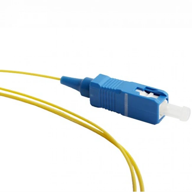 Оптический патч-корд Hyperline Пигтейл волоконно-оптический SM 9/125 (OS2) SC/UPC 1 м LSZH FPT-B9-9-SC/UR-1M-LSZH-YL