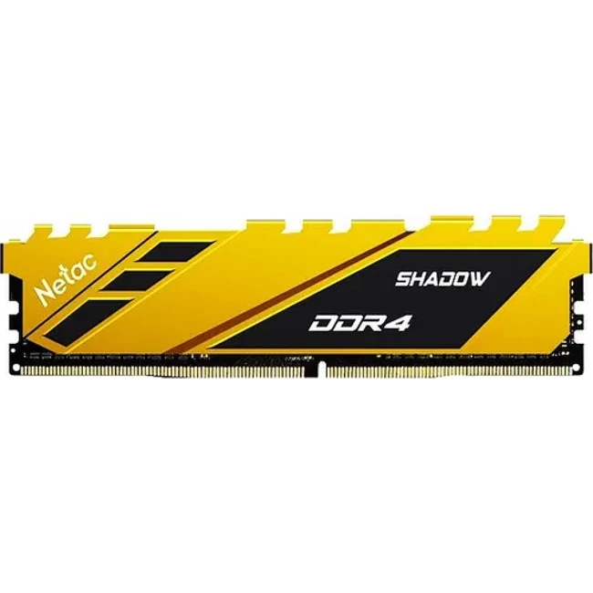 ОЗУ Netac Shadow NTSDD4P32SP-16Y DIMM, DDR4, 16 Гб, 3200 МГц