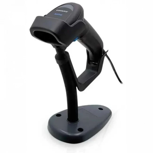 Сканер штрихкода Datalogic QW2520-BKK1S Ручной проводной, 2D, USB, Черный, С подставкой