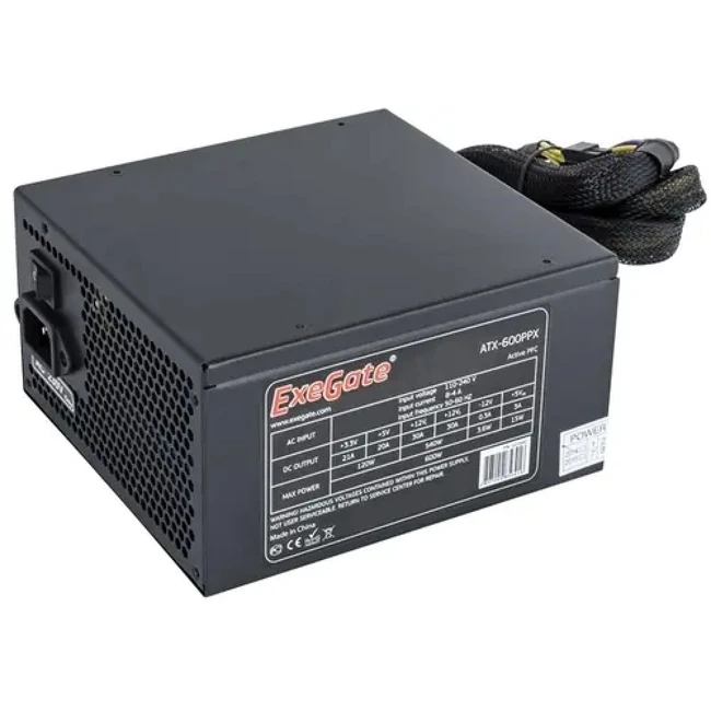 Блок питания ExeGate 600PPX EX221642RUS-S 600 Вт