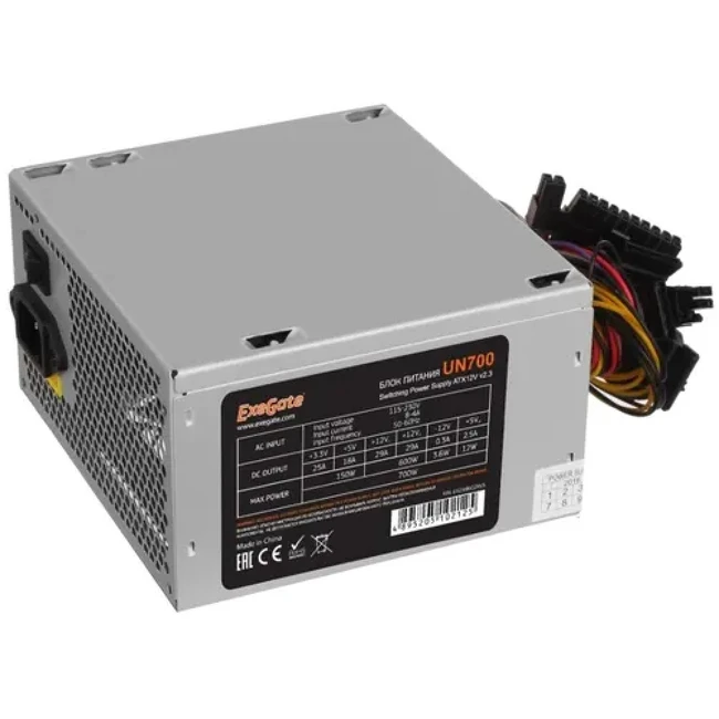 Блок питания ExeGate UN700 EX259602RUS-S 700 Вт