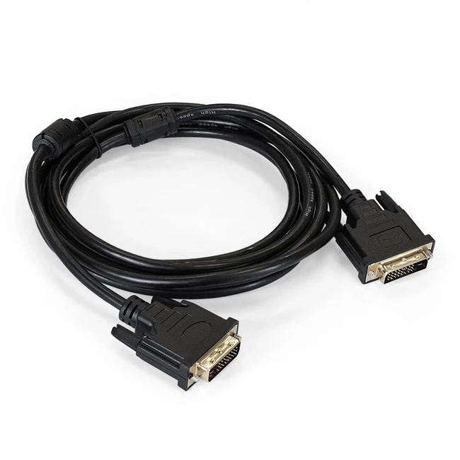 Кабель интерфейсный ExeGate EX-CC-DVI2F-3.0 EX191095RUS DVI - DVI
