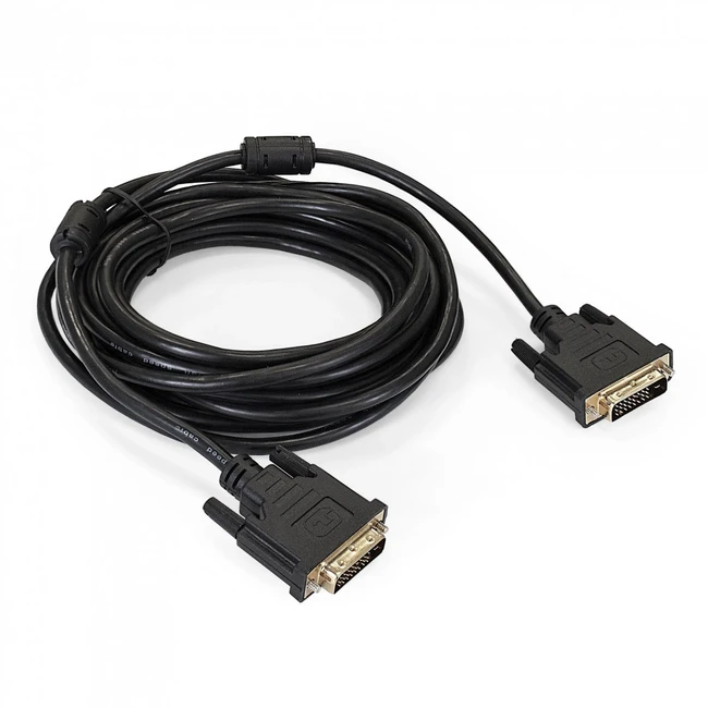 Кабель интерфейсный ExeGate EX-CC-DVI2F-5.0 EX191096RUS DVI - DVI