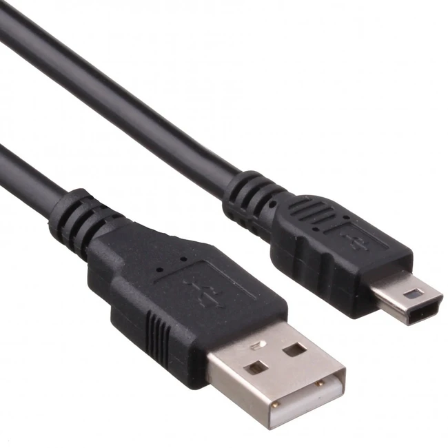 Кабель интерфейсный ExeGate EX-CC-USB2-AMminiBM5P-1.8 EX138938RUS (USB Type A - USB Type B mini)