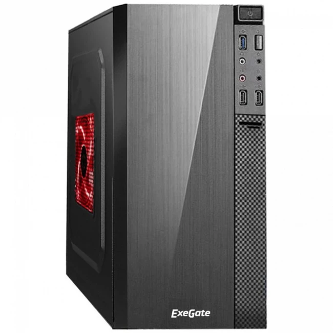 Корпус ExeGate BAA-104U Black EX277807RUS (Бюджетные, Mini-Tower)