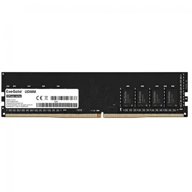 ОЗУ ExeGate EX288050RUS DIMM, DDR4, 8 Гб, 2666 МГц
