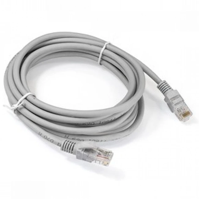 Патч-корд ExeGate FTP-RJ45-RJ45-C5e-5M-GY EX272306RUS