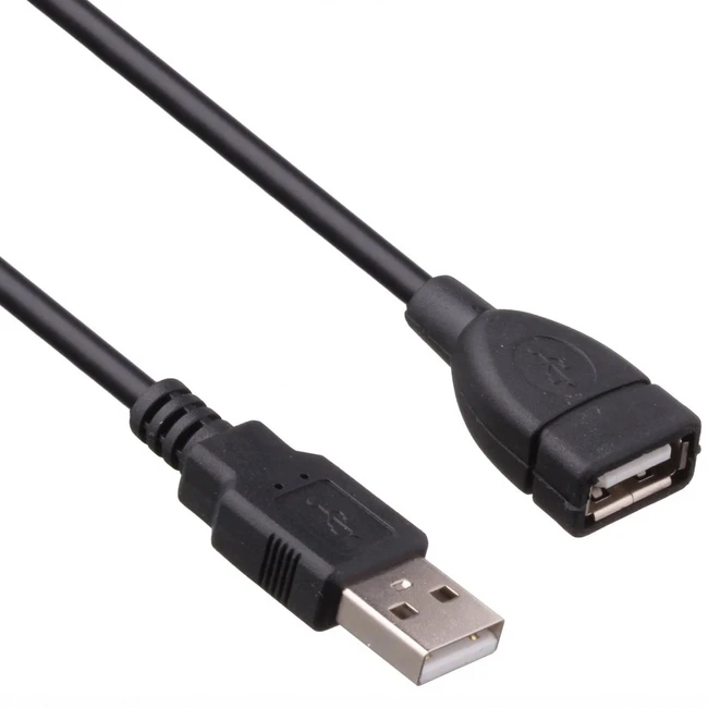 Кабель интерфейсный ExeGate EX-CC-USB2-AMAF-3.0 EX138944RUS USB Type A (output) - USB Type A (input)