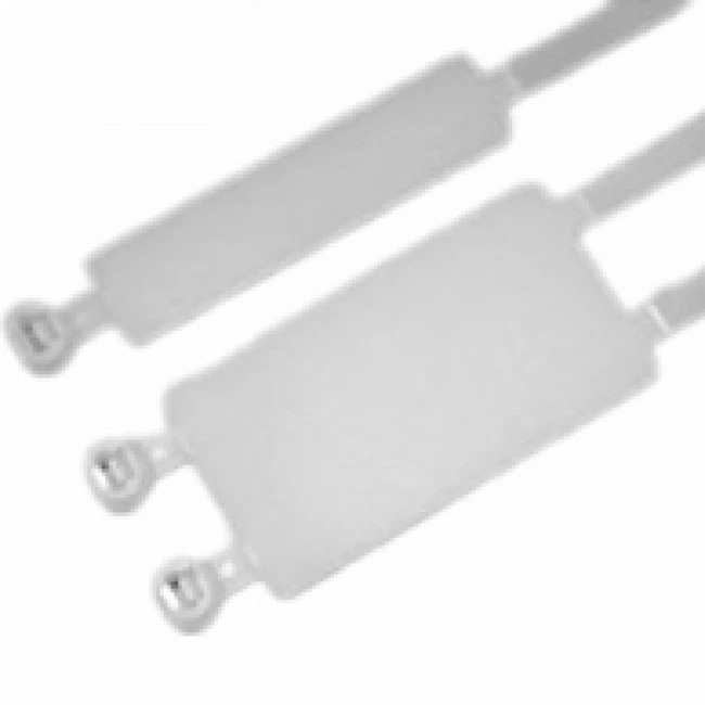 Инструмент для монтажа СКС Hyperline Стяжка нейлоновая неоткрывающаяся безгалогенная (halogen free) 300x4.8 мм GTK-300STC