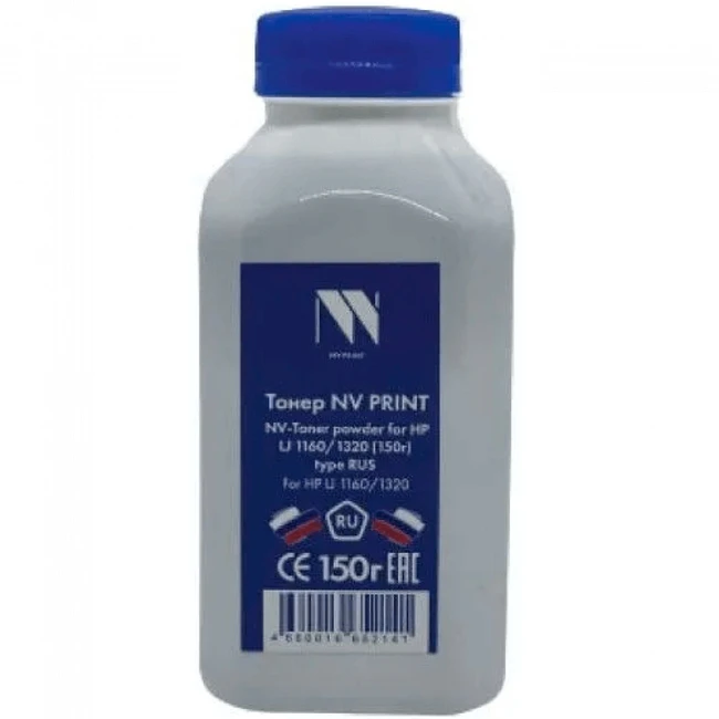 Тонер NV Print TYPE 150г NVT-HP1160-1320-150G-RUS