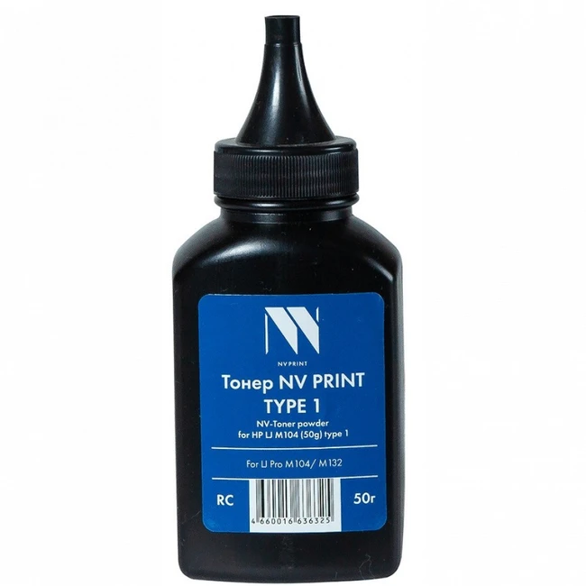 Струйный картридж NV Print TYPE1 (50G) NV-HP LJ M104 (50 г)type1