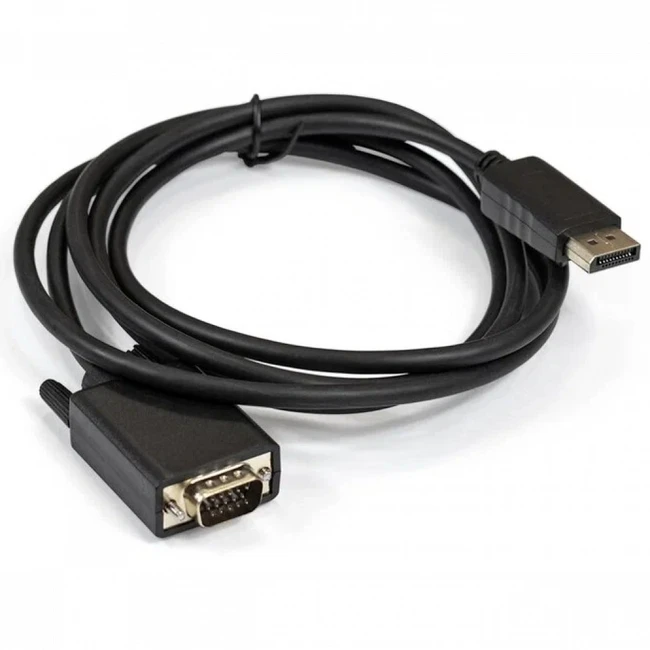 Кабель интерфейсный ExeGate EX-CC-DPM-VGAM-1.8 EX284914RUS Display порт - D-SUB (VGA)