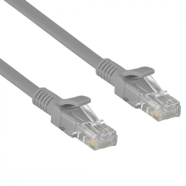 Патч-корд ExeGate UTP-RJ45-RJ45-C6-1M-GY EX282025RUS