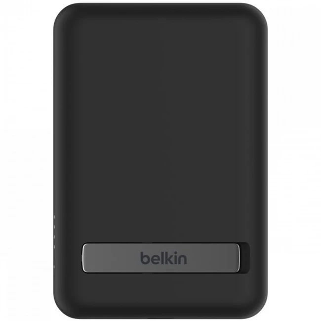 Внешний аккумулятор (Power Bank) Belkin Boost Charge Magnetic Wireless черный BPD004btBK 5000 мАч, Черный