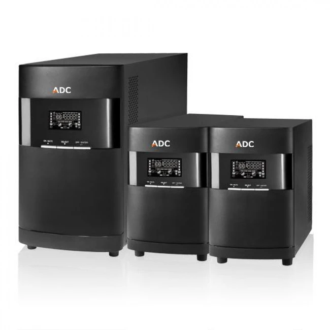 Источник бесперебойного питания ADC OPTIMA 3000 T Двойное преобразование (On-Line), Напольный (Tower), 3000 ВА, 2700 Вт