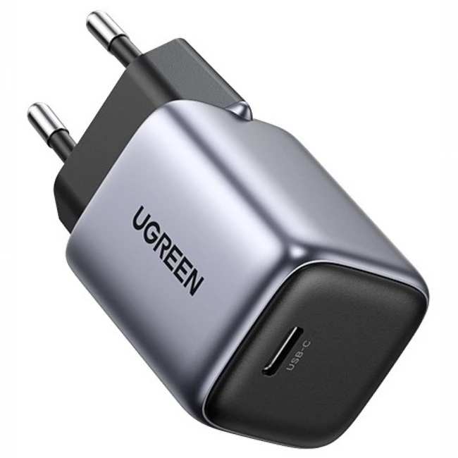 UGREEN CD319 USB-C GaN Fast Charger 30W EU Space Gray 90666 30