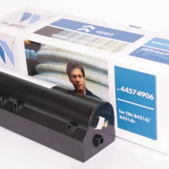Тонер NV Print Тонер-Картридж NV Print 44574805 для принтеров Oki MB461/ 47/ 49/ B431, 7000 NV-44574805