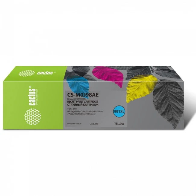 Струйный картридж Cactus 991XL CS-M0J98AE