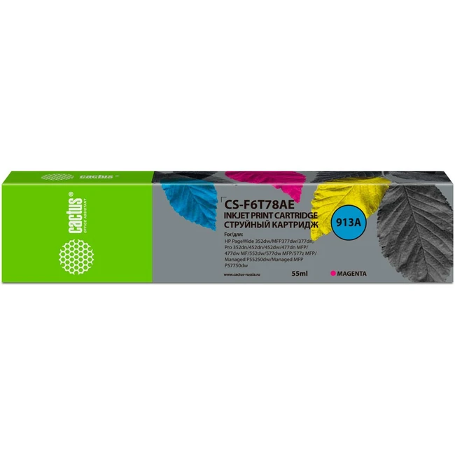 Струйный картридж Cactus CS-F6T78AE