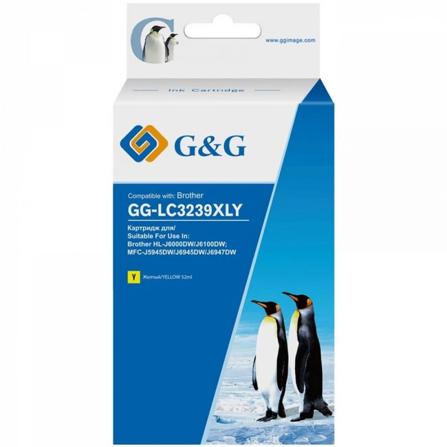 Струйный картридж G&G GG-LC3239XLY