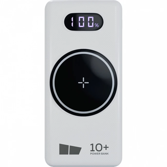 Внешний аккумулятор (Power Bank) More Choice PB70S-10W (10000 мАч, Белый)