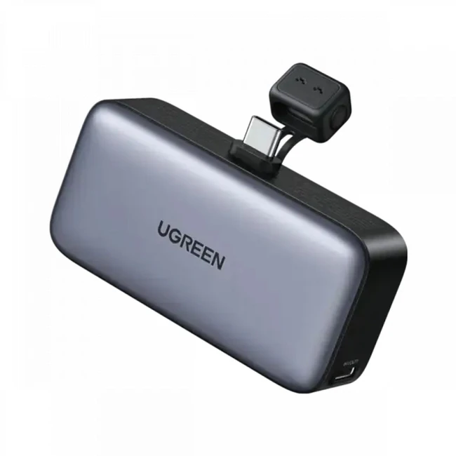 Внешний аккумулятор (Power Bank) UGREEN PB503 35338 5000 мАч, Серый