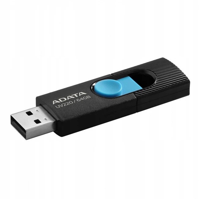 USB флешка (Flash) A-Data AUV220 AUV220-64G-RBKBL 64 ГБ