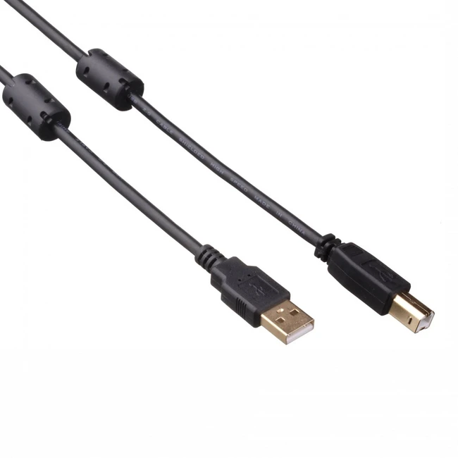 Кабель интерфейсный ExeGate EX-CCF-USB2-AMBM-3.0 EX138947RUS USB Type A - USB Type B