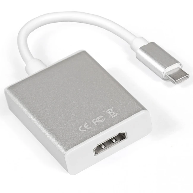 Кабель интерфейсный ExeGate EX-CM-HDMIF-0.15 EX284937RUS USB Type C - HDMI