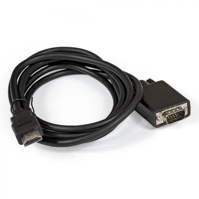 Кабель интерфейсный ExeGate EX-CC-HDMIM-VGAM-1.8 EX284928RUS HDMI - D-SUB (VGA)