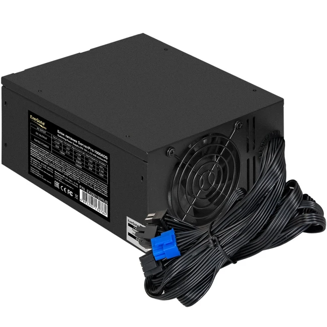Серверный блок питания ExeGate ServerPRO-1000ADS EX292192RUS (ATX, 1000 Вт)
