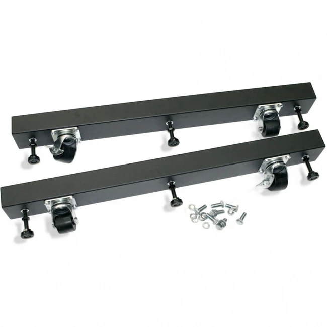 Аксессуар для серверного шкафа Hyperline Основание для стоек ORK2A глубиной 600 мм для установки стойки на ножки и ролики (ножки и ролики в комплекте) ORK2A-BSM-600-RAL9005