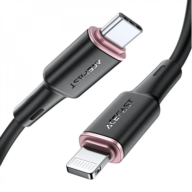 Кабель интерфейсный Acefast AF-C2-01-BK USB Type C - Lightning (8pin)